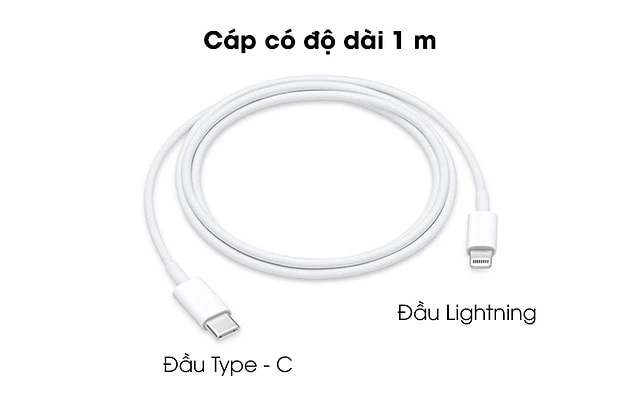 Cáp Sạc Type-C To Lightning Dùng Cho IPhone 12, IPhone 13